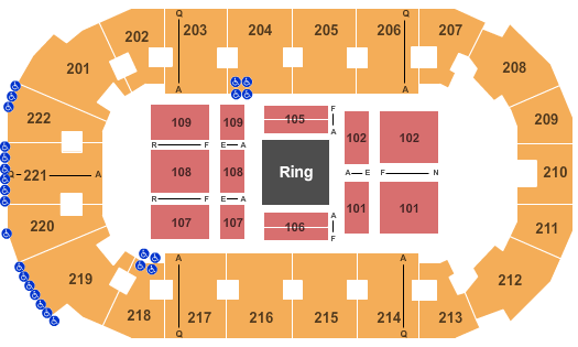 Covelli Center Seating Chart For Concerts