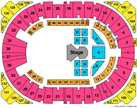 Cow Palace katy Perry Seating Chart