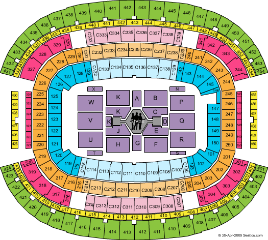 AT&T Stadium Jonas Brothers Seating Chart
