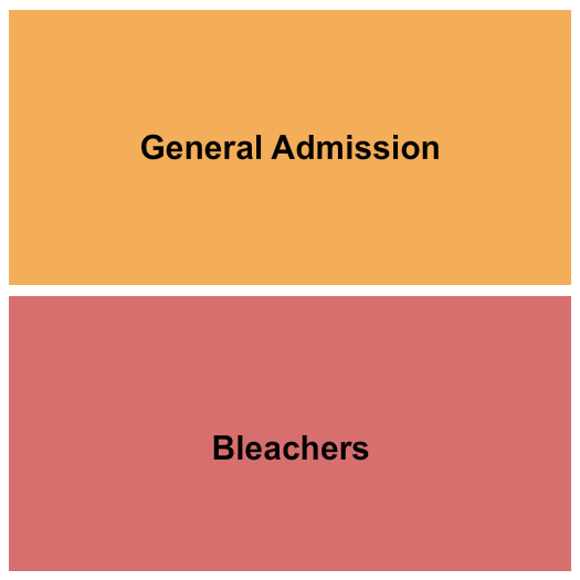 Cowgirl Stadium GA/Bleacher Seating Chart