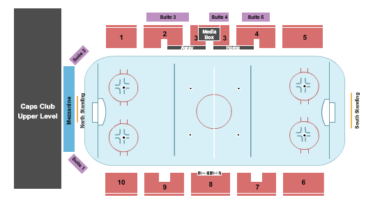 Cowichan Community Centre Arena Hockey Seating Chart