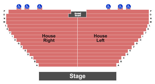 Cowichan Theatre Endstage 2 Seating Chart