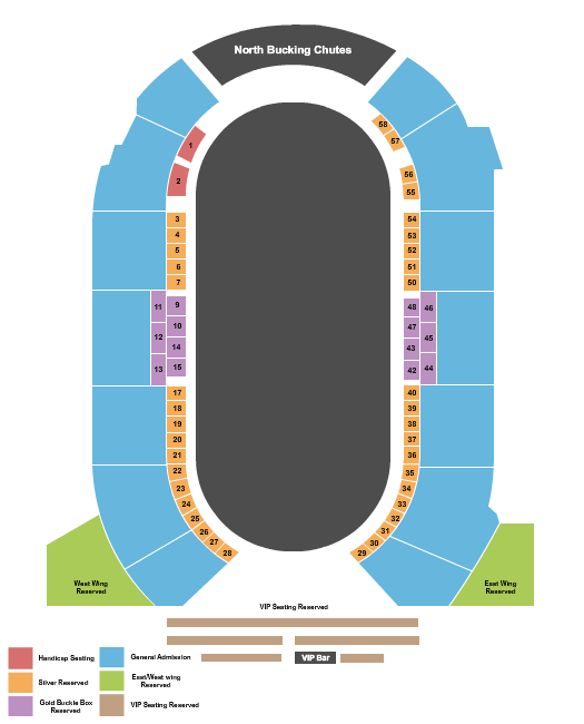 Cowtown Coliseum Rodeo 2 Seating Chart