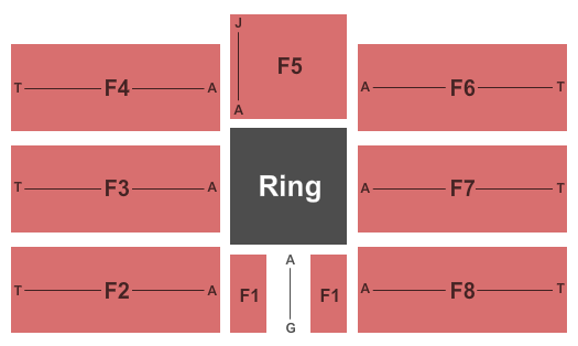 Cox Business Center - Assembly Hall WWE Seating Chart