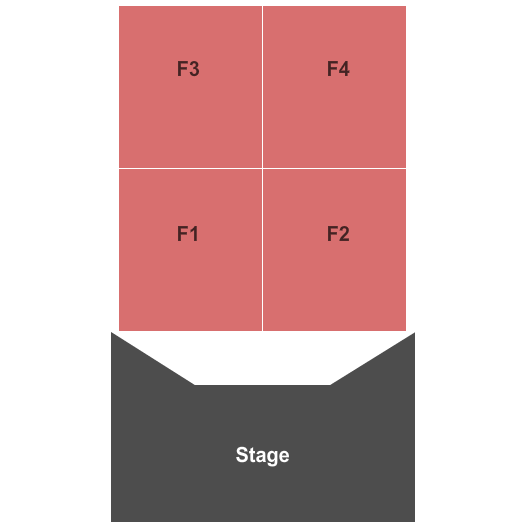 Cox Business Center - Assembly Hall End Stage Seating Chart