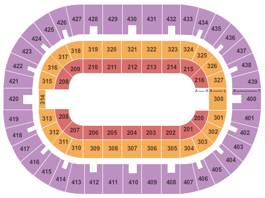 Cox Convention Center Open Floor Seating Chart