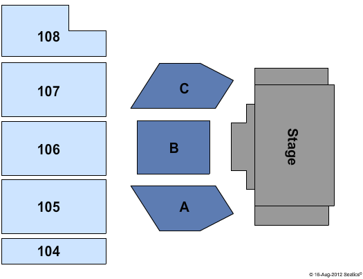 Cox Pavilion Sesame Street Seating Chart