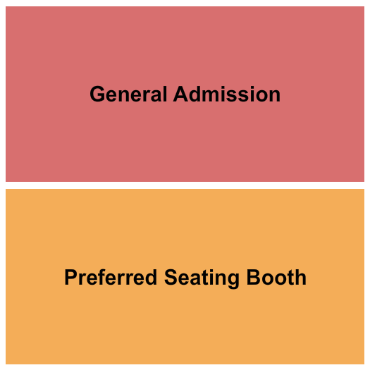Crafthouse Stage & Grill GA/Preferred Seating Chart