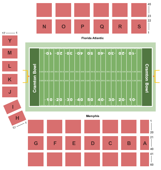 Cramton Bowl 2020 Montgomery Bowl Seating Chart