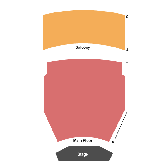 Craterian Theater Seating Chart