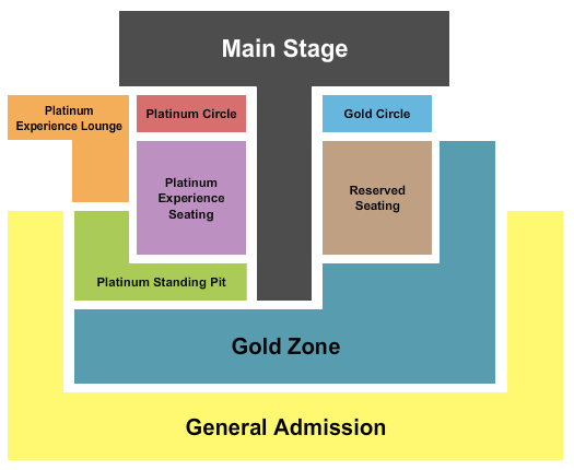 Craven Country Jamboree Festival Site Country Thunder Seating Chart