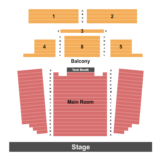 Crawford Theater End Stage Seating Chart