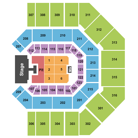 Credit One Stadium Jason Aldean Seating Chart