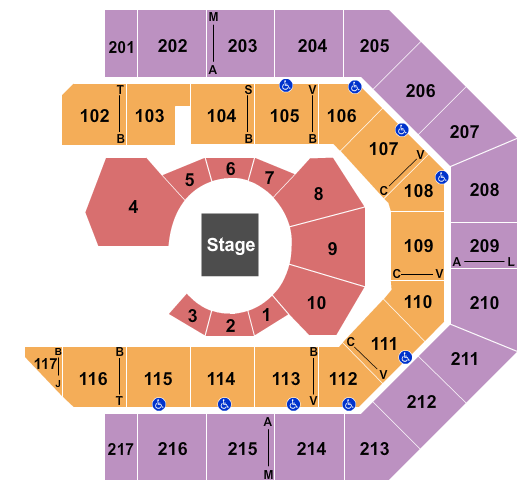 Credit Union 1 Arena Kanye West Seating Chart