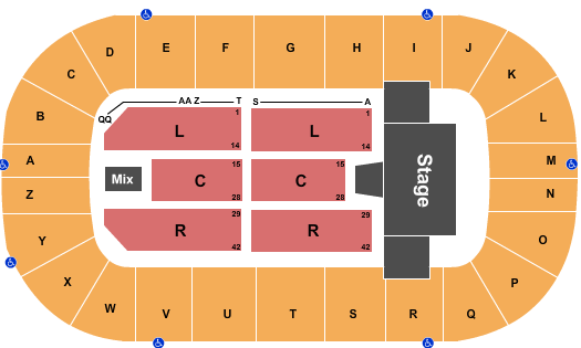 Credit Union Place - PEI Hedley Seating Chart