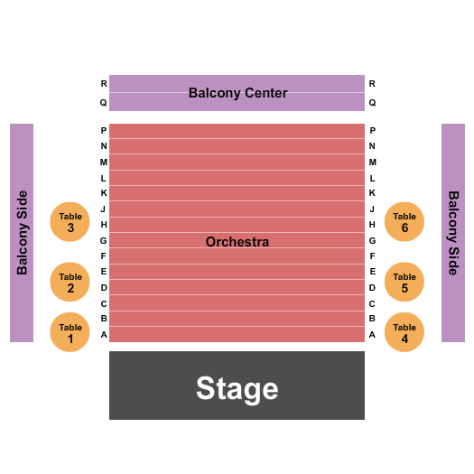 Crested Butte Center For The Arts Endstage Seating Chart