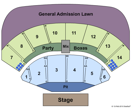 Lady Antebellum Cricket Wireless Amphitheater - KS Bonner Springs Tickets