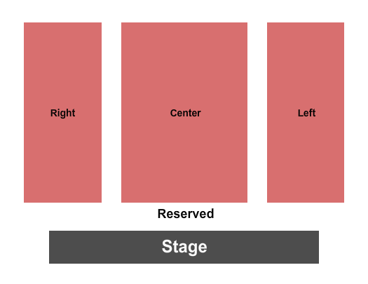 Crockett Theatre Endstage Seating Chart