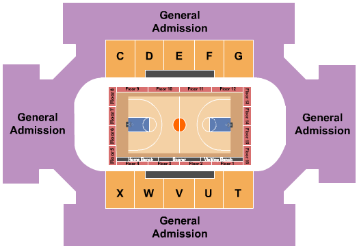 Cross Insurance Arena Basketball 3 Seating Chart