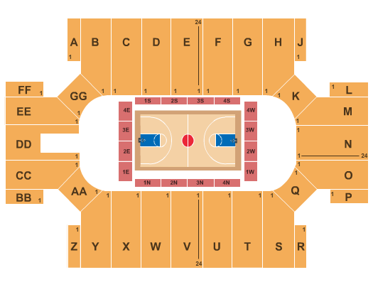 Htc Center Seating Chart