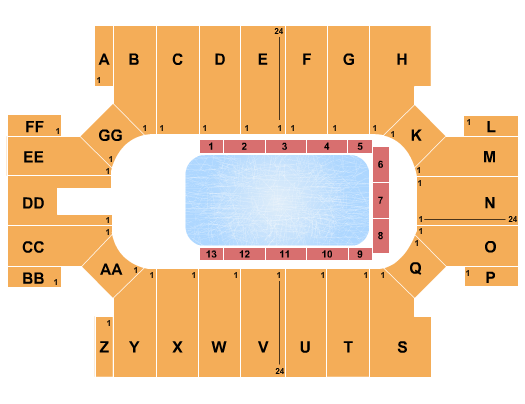 Adirondack Thunder at Maine Mariners Tickets in Portland (Cross