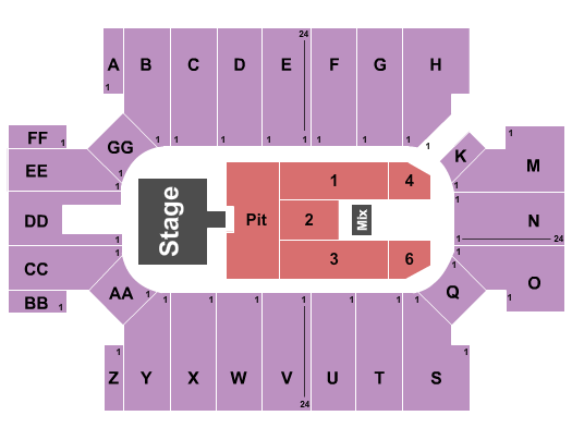 Cross Insurance Arena Dustin Lynch Seating Chart