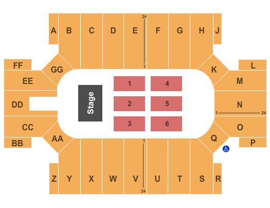 Cross Arena Portland Me Seating Chart