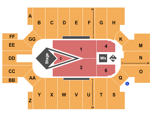 Cross Insurance Arena seating chart event tickets center