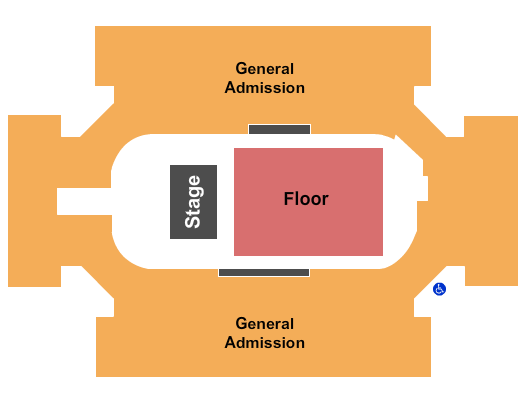 Cross Insurance Arena GA Floor/GA Bowl Seating Chart