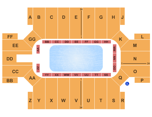 Cross Insurance Arena Ice Show Seating Chart