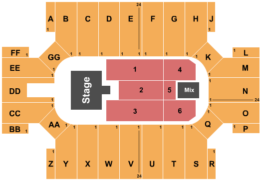 Cross Arena Portland Seating Chart