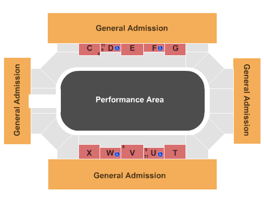 Cross Insurance Arena Monster X Seating Chart