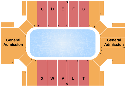 Cross Insurance Arena Motorsports Ice Racing Seating Chart