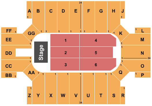 Cross Insurance Arena Pentatonix Seating Chart