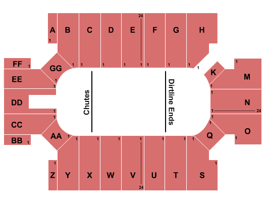 Cross Insurance Arena Rodeo Seating Chart