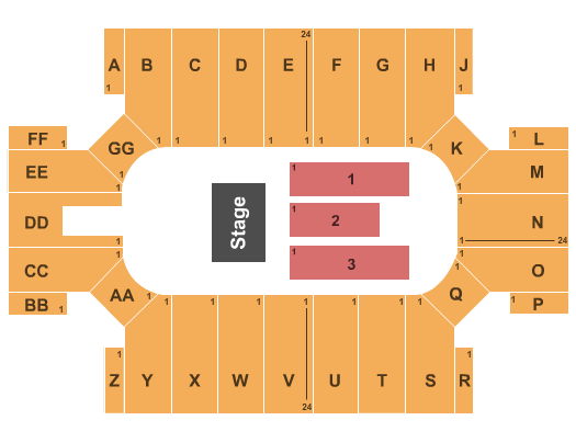 Cross Insurance Arena SYTYCD Seating Chart