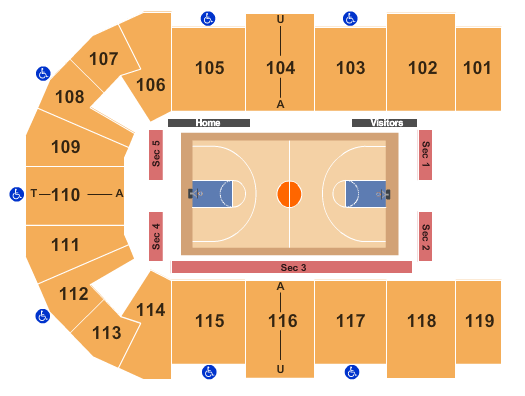 Cross Insurance Center Basketball Seating Chart