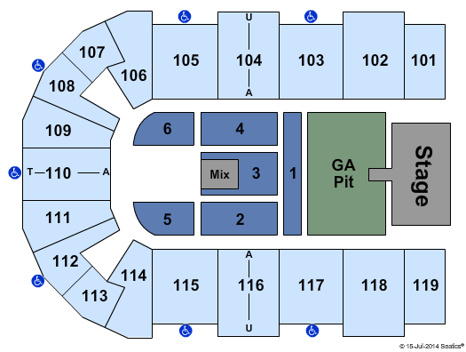 Cross Insurance Center Brantley Gilbert Seating Chart