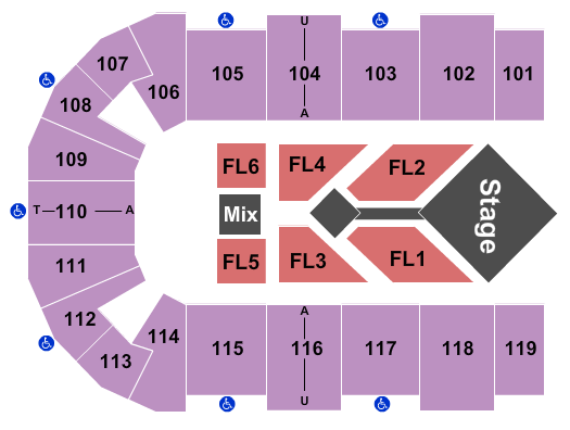 Cross Insurance Arena Casting Crowns Seating Chart