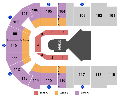 Cross Insurance Center Cirque - IntZone Seating Chart