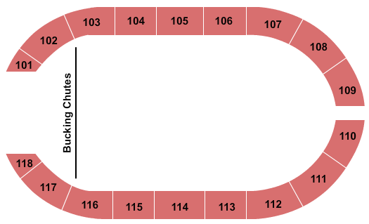 Crossroads Arena Rodeo Seating Chart