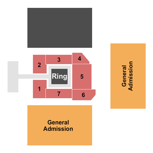 Crown Arena - The Crown Center Wrestling Seating Chart