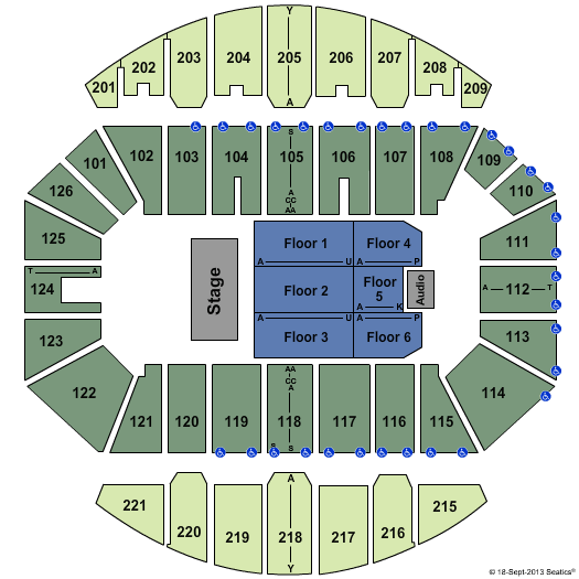 Crown Coliseum - The Crown Center Jeff Dunham Seating Chart