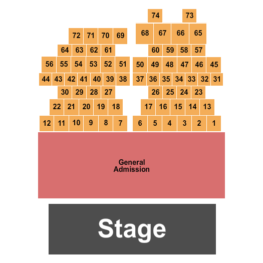 Crown Uptown Theatre Next Event Seating Chart