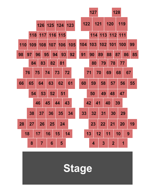 Crown Uptown Theatre Next Event Seating Chart
