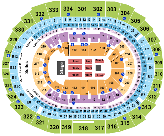 Crypto.com Arena Chayanne Seating Chart