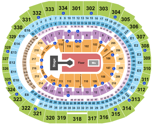 Crypto.com Arena Don Tolliver Seating Chart