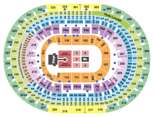 Crypto.com Arena Sabrina Carpenter Seating Chart