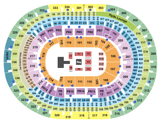 Crypto.com Arena AEW Seating Chart