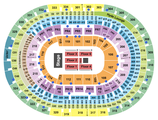 Crypto.com Arena AR Rahman Seating Chart